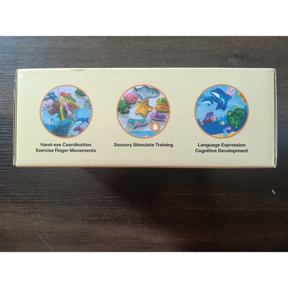 Sea World Let’s Go Fishing Toy Set – Baby & Toddler Learning Game 6M+ - Picture 3 of 4